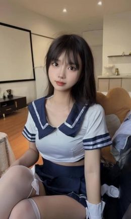 福田活力满满高挑颜值嫩妹