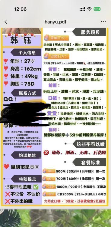 昆明服务系韩钰